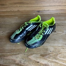 Adidas Fußballschuhe Noppenschuhe F50 Kinder Schwarz Neongelb Gr. 37 1/3