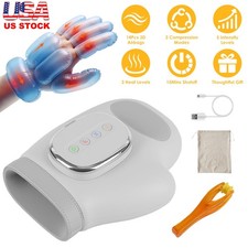 Cordless Hand Massager w/ Heat Compression Hand Massager Electric Hand Massager