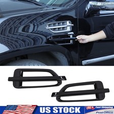 Gloss Black Front Fender Air Vent Trim Cover Fits Cadillac Escalade 2007-2014 Gloss Black Front Fender Air Vent Trim Cover Fits Cadillac Escalade 2007-2014