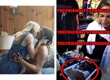 Brittany Snow signed "THE HUNTING WIVES" 8x10 Photo EXACT PROOF c Sexy Kiss COA