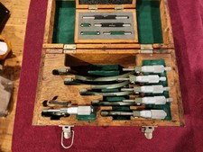 Mitutoyo Outside Micrometer Set with 5 Standards 0"- 6" / .0001 Resolution