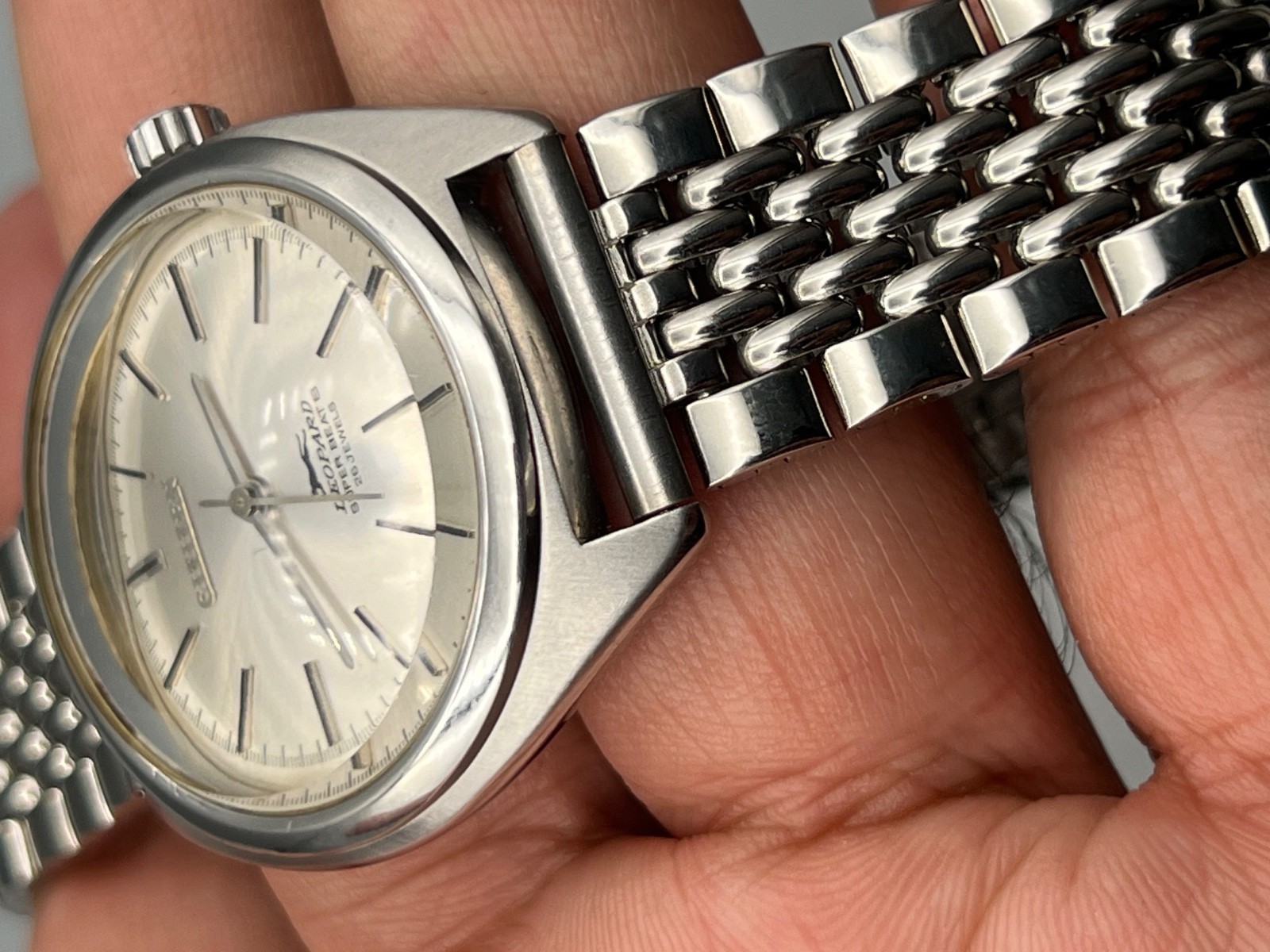 citizen automatic leopard super beat 8 silver col… - image 6