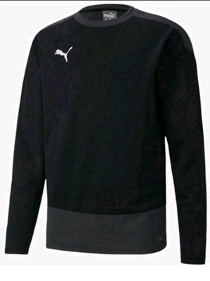 PUMA Herren Training Sweat Pullover Neu mit Etikett Schwarz Größe XL