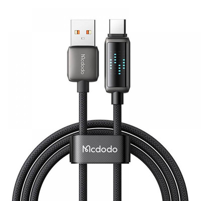 Mcdodo CA-2350 Visible Cable, USB-A - USB-C Kabel, 100W, LED-Anzeige, 1,2m