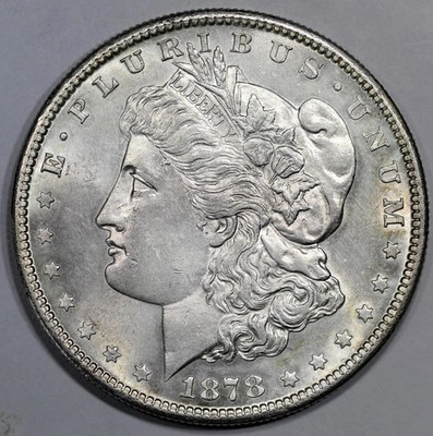 1878-S Vintage Morgan 90%Silver Dollar Free Shipping