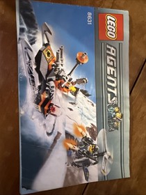 Retired 2008 Lego Agents Set 8631 Jetpack Pursuit (Mission 1)
