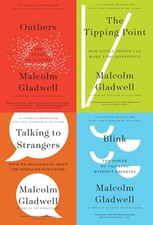 Malcolm Gladwell Bestselling 4-Book Collection Set: Includes Outliers, The T...