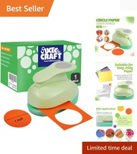 1 Inch Circle Punch, Circle Hole Punch, Paper Punch, Paper Punches Craft Hand...