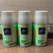 3 GLADE Automatic Spray Refill - Radiant Bloom - LIMITED EDITION 6.2 fl oz