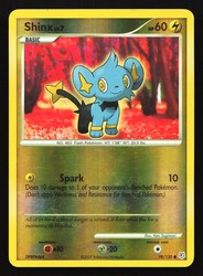Shinx 98/130 Diamond & Pearl Reverse Holo