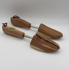 Alexander  s Shoes Wooden Shoe Trees Stretchers Size Medium Cedar Made In USA
