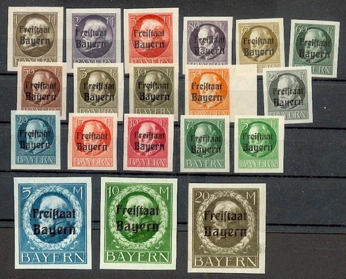 Bavaria 152/70B set ** MNH MINT NEVER HINGED 30EUR (y69558