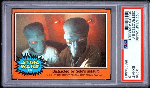 1977 STAR WARS #284 DISTRACTED BY SOLO'S ASSAULT! PSA 6 EX-MT 4661