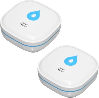 2x Set Wassermelder für Keller, Küche & Bad | Wassersensor mit 85dB Alarm | Mini