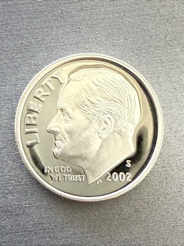 2002-S Roosevelt Dime Silver Proof