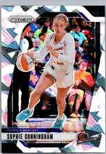 2024 Panini Prizm WNBA #117 Sophie Cunningham Ice Prizms