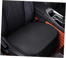 Ultra Thin Universal Car Seat Cover Antiskid Driver Seat Cover Front Seat Black