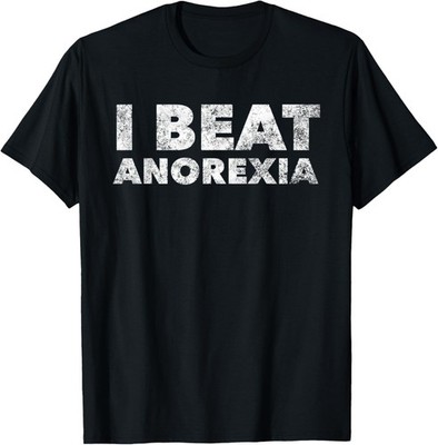 I Beat Anorexia Awareness T-Shirt