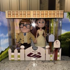 Disney Parks Pixar Up 15th Anniversary Ellie & Carl Limited Edition Doll Set New