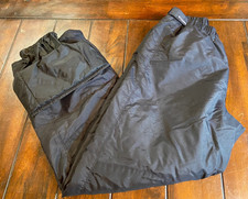 Columbia Ski Snow Snowboard Winter Warm Pants Youth Size 18/20 Waterproof Black