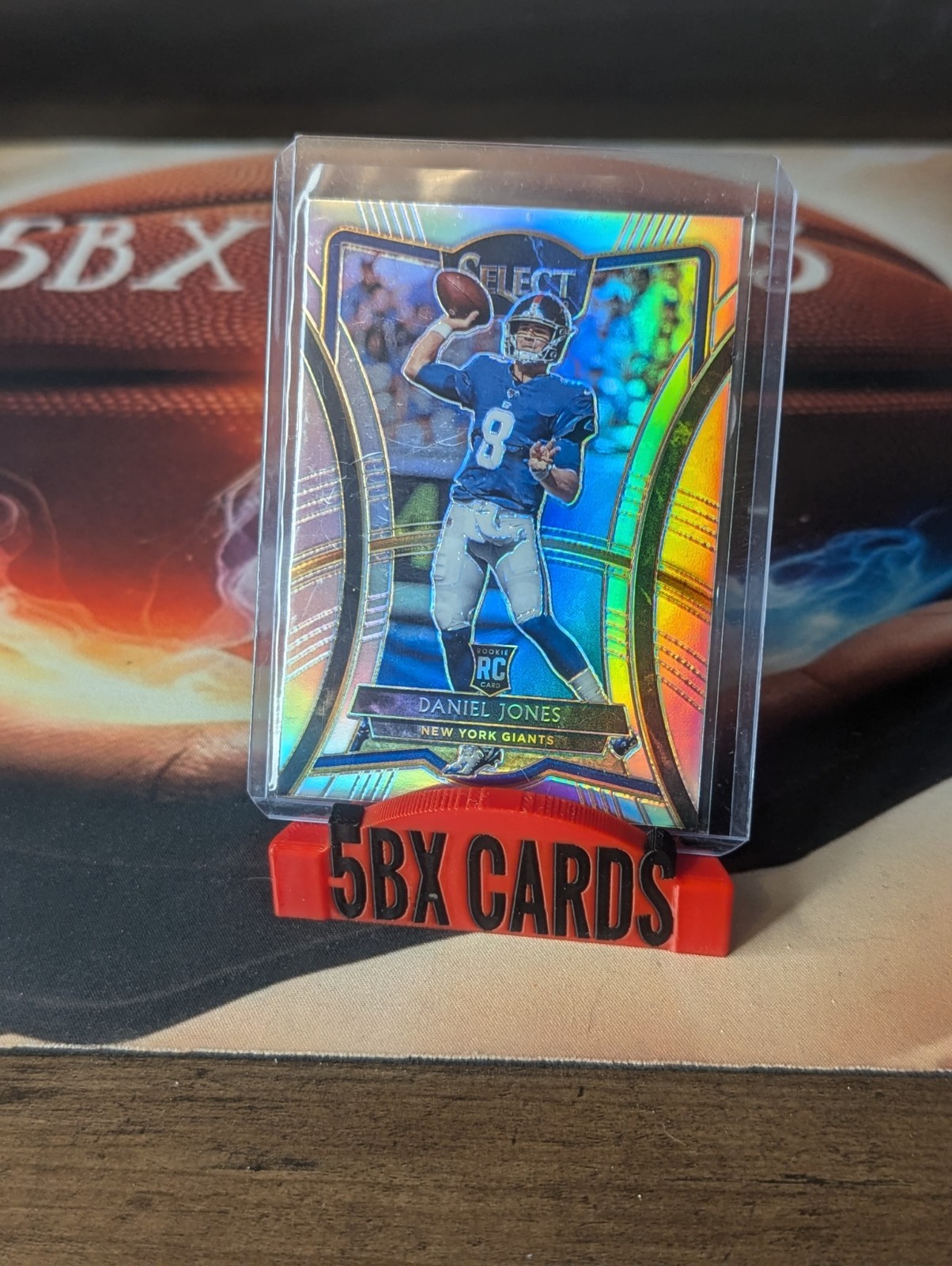 2019 Panini Select - Premier Level Daniel Jones #157 Silver Prizm (RC)