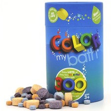   Bath Color Tablets for Kids, 300 Count Jar   Color Changing, Non-Toxic, Non...