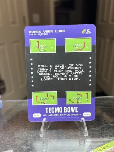 2026 Bo Jackson Battle Arena Tecmo Bowl Press Your Luck Play PL10