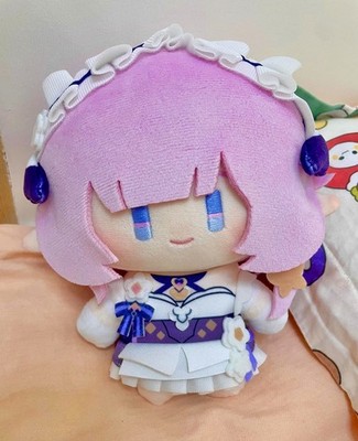 Mihoyo Official Honkai Impact 3  Elysia 15cm Plush Doll Dress up Toy Anime
