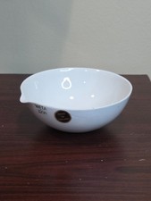 VTG Weta 6 Holland Porcelain Evaporating Lab Dish Bowls with Spouts MERCER Glass