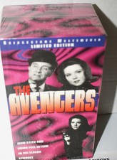 3 VHS The Avengers Diana Rigg TV Series, Bridgestone Limited Edition Set New
