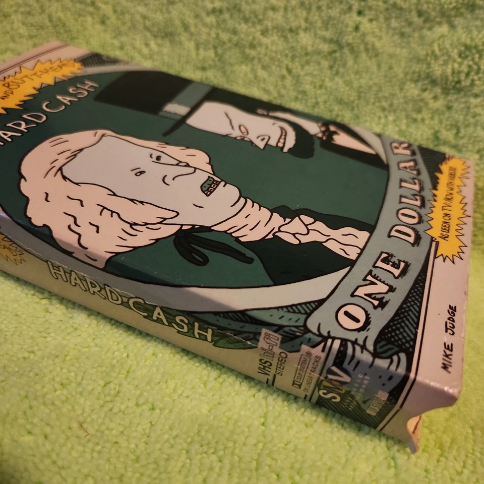 Beavis and Butt-Head Hard Cash (VHS, 1998) MTV Mike Judge Animated Comedy HTF Foto 4 de 4