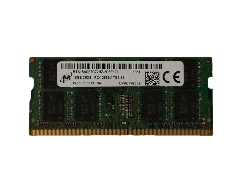 NetApp 107-00172+A0 16GB PC4-2666 ECC DDR4 SODIMM - Image 2 of 2