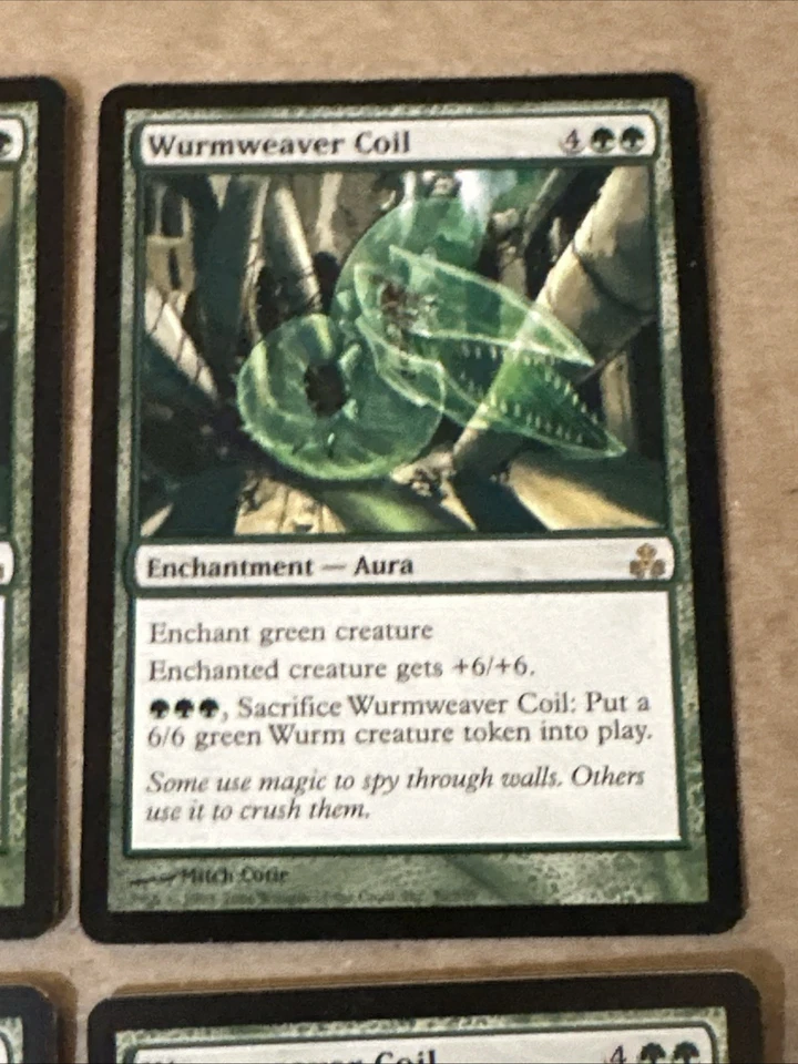 Wurmweaver Coil X4 Guildpact LP/Ex Condition See Front/back Pics - Image 4 of 4