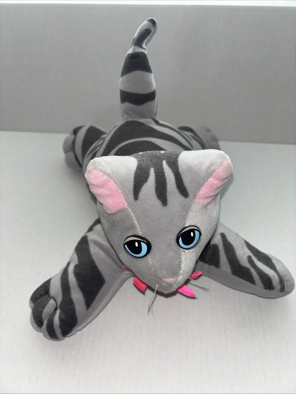 1985 Tonka Pound Purries Pur-r-ries STRIPED CAT  12" PLUSH vintage Toy