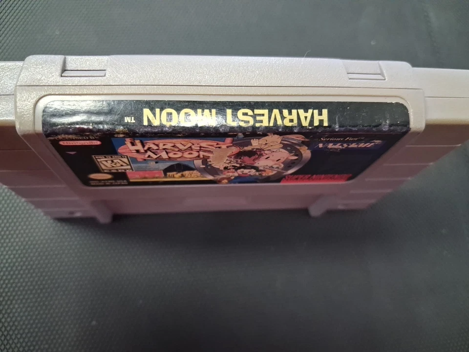Harvest Moon Super Nintendo (SNES) Auténtico, Probado, Solo Cartucho Foto 4 de 4