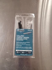 Collated Cortex Hidden Fastening System for Veranda Decking 2-1/2 In. Stone Gray