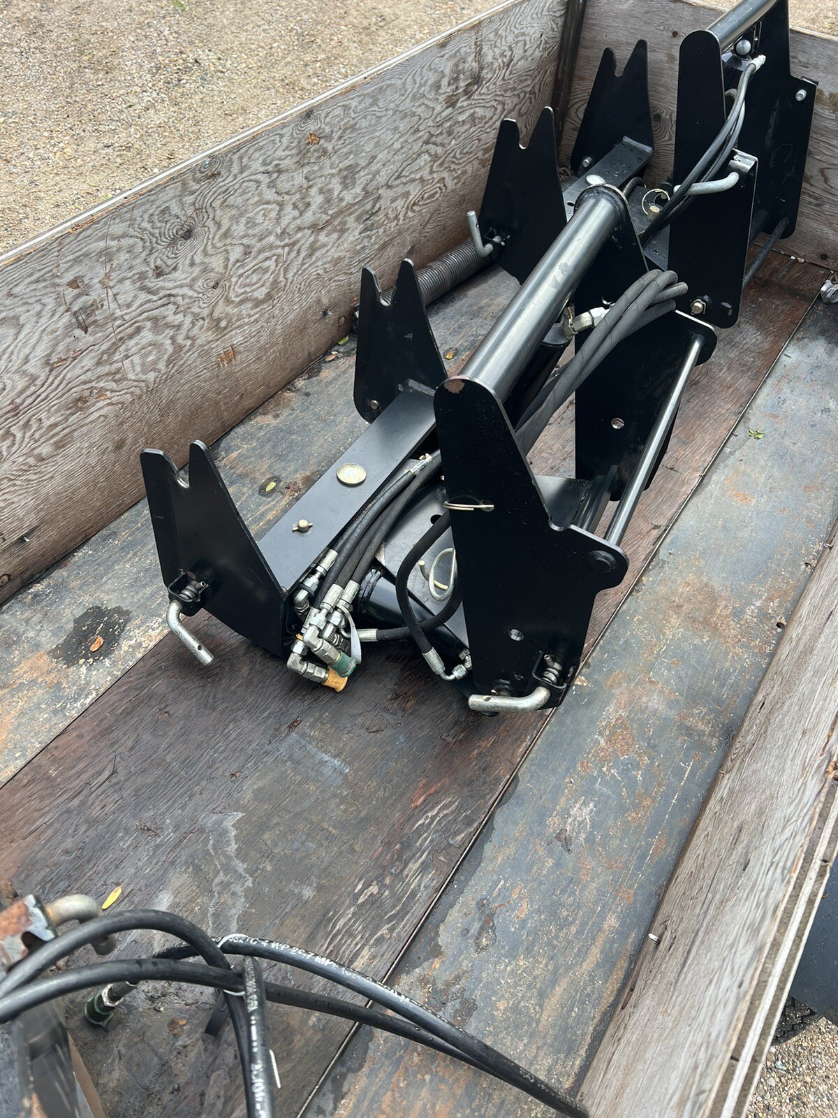 John Deere Front Quick Hitch W/Hydraulic Angle Excellent Condition eBay