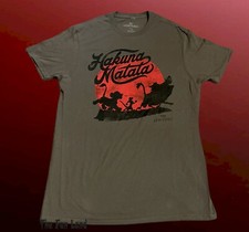 New Disney The Lion King Hakuna Matata Charcoal Mens T-Shirt