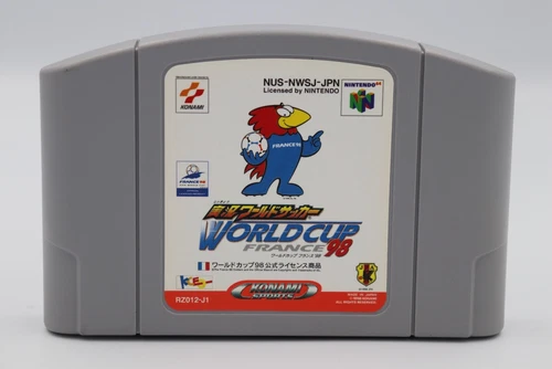 Jikkyou World Soccer: World Cup France '98 Nintendo 64 N64 JP Game REGION LOCKED