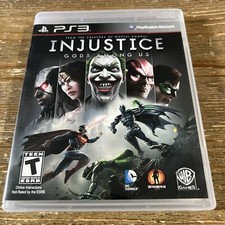 Injustice: Gods Among Us (Sony PlayStation 3, 2013) PS3 Complete CIB Tested