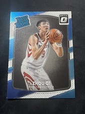 2017-18 NBA Panini Optic Rated Rookie RC Zhou Qi #151 Houston Rockets!