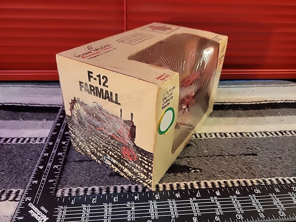 McCormick Deering Farmall F-12 1/16 Diecast Farm Tractor Replica By Scale Models - Image 4 of 4