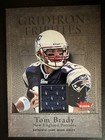 2004 Fleer Tradition - Gridiron Tributes Jersey #GT-TB Tom Brady (MEM)