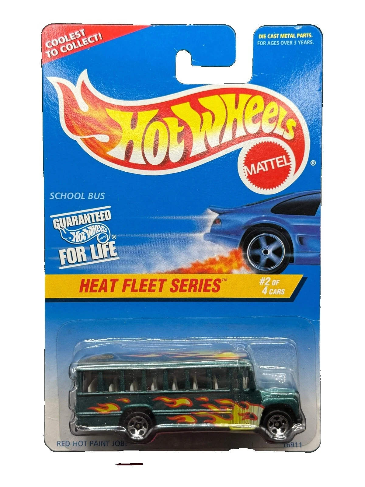 Hot Wheels Heat Fleet Contemporary fabricación Diecast coches, camiones y camionetas