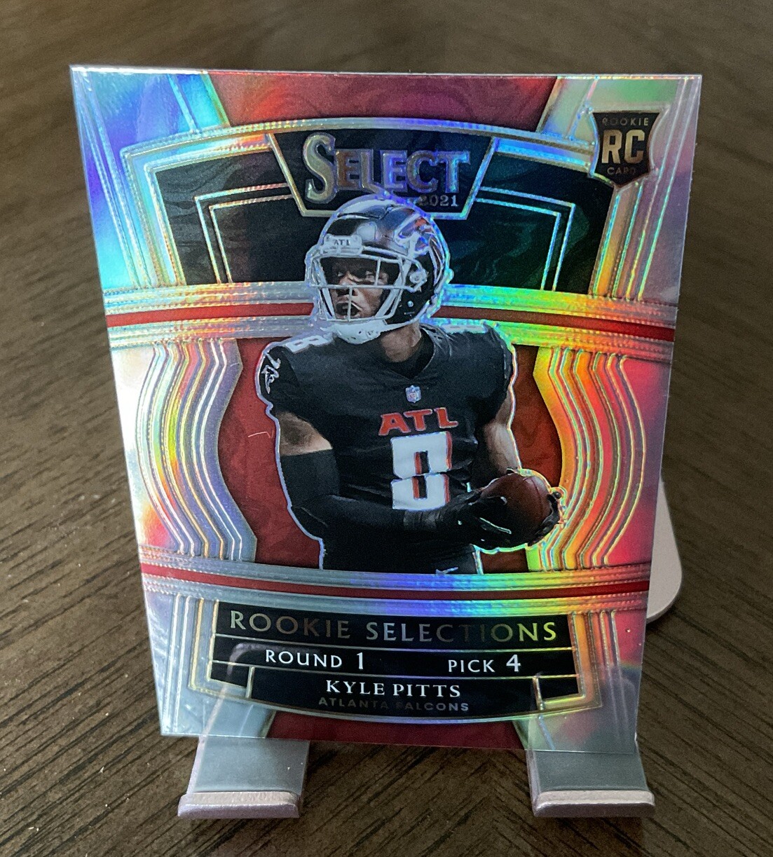 2021 SELECT #RS-6 KYLE PITTS ROOKIE SELECTIONS SILVER PRIZM RC Holo FALCONS