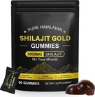 Pure Himalayan Shilajit Gummies Gold No Added Sugar I AshPure Himalayan Shilajit