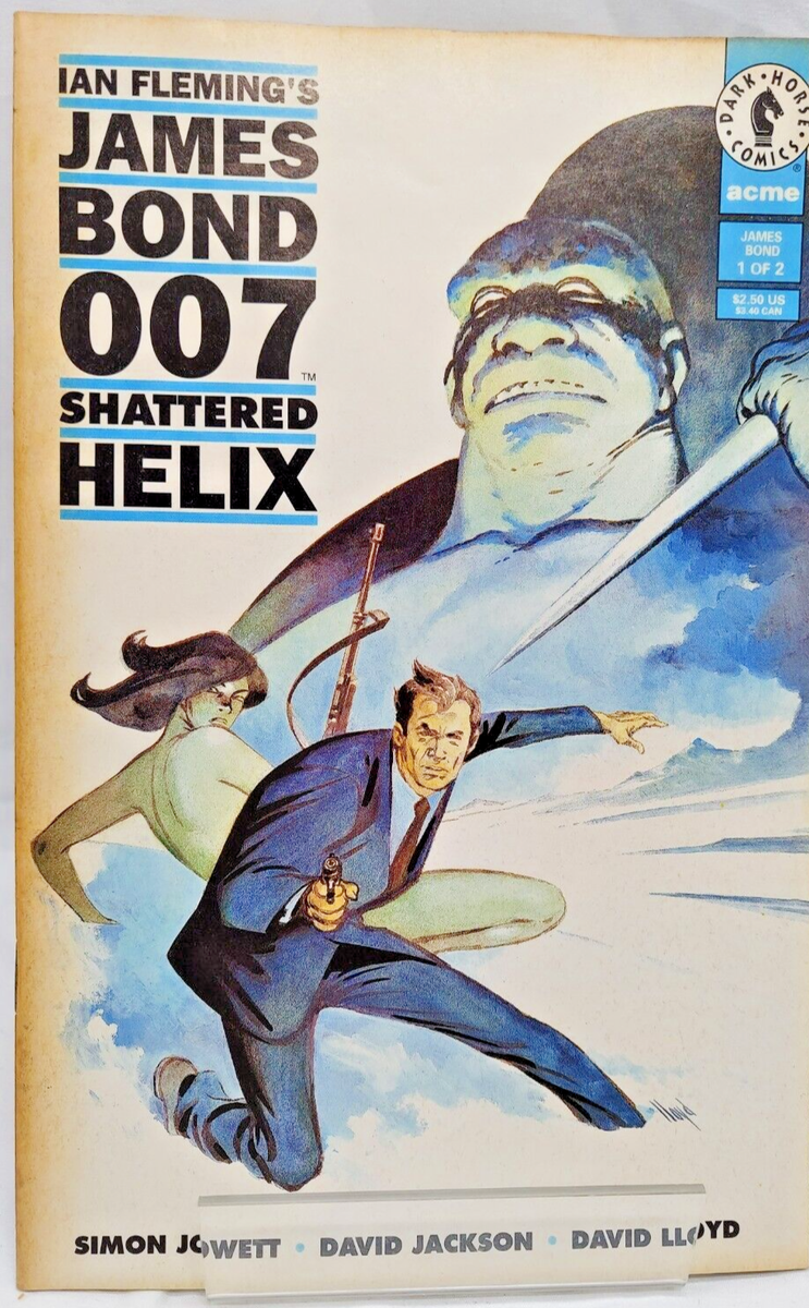ジェームス・ボンド 1994 James Bond in Shattered Helix 007 Issue 1&2 of 2 Comics Book