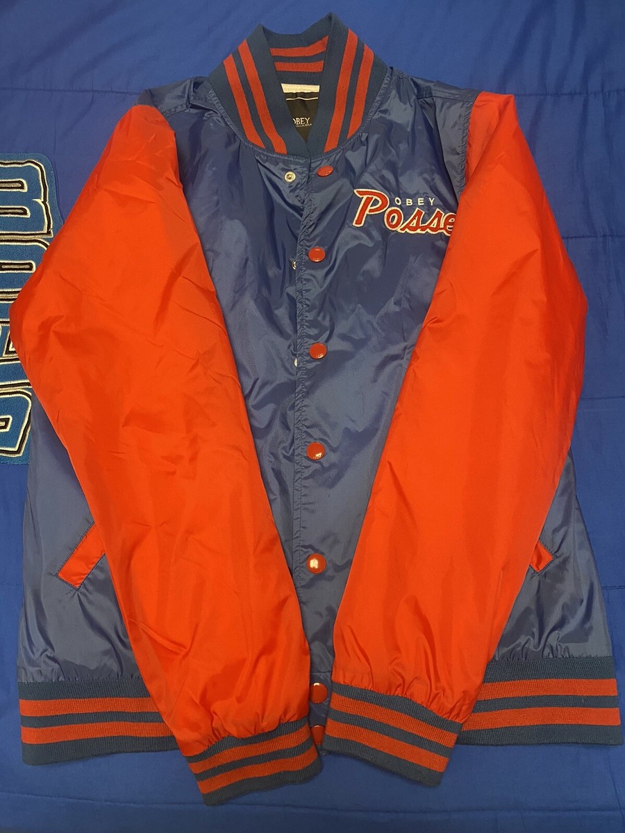obey varsity jacket | eBay display picture 1