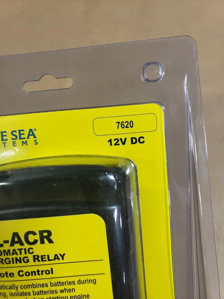 BLUE SEA SYSTEMS 7620 ML-ACR RELÉ DE CARGA AUTOMÁTICO - 12V DC 500A Foto 3 de 4