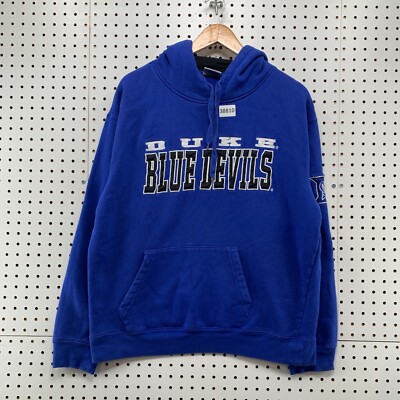 Duke Blue Devils Hoodie Sweatshirt Mens XL Embroidered Hooded Pullover  23x25